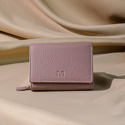 PEARL PINK - dámska peňaženka na zips, ružová