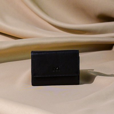 BUBBLEZ MINI BLACK - dámska peňaženka malá, čierna