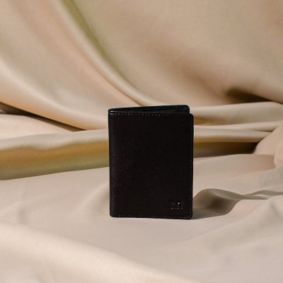 GENTLEMANS - Pánska peňaženka na karty, čierna