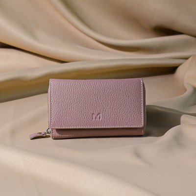 ZIPPER PINK - dámska peňaženka na zips, ružová