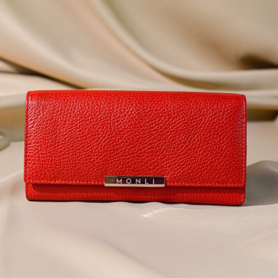MAXWALLET RED - veľká dámska červená peňaženka