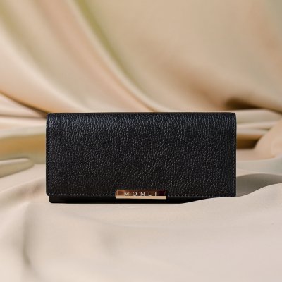 MAXWALLET BLACK - veľká dámska peňaženka, čierna